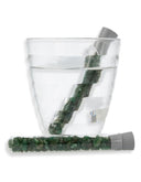 Groene Aventurijn Waterwand Steentjes Buisje Zonder Drinkglas