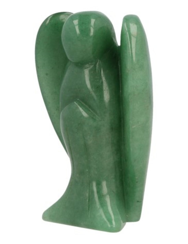 Groene Aventurijn Engel Standbeeld