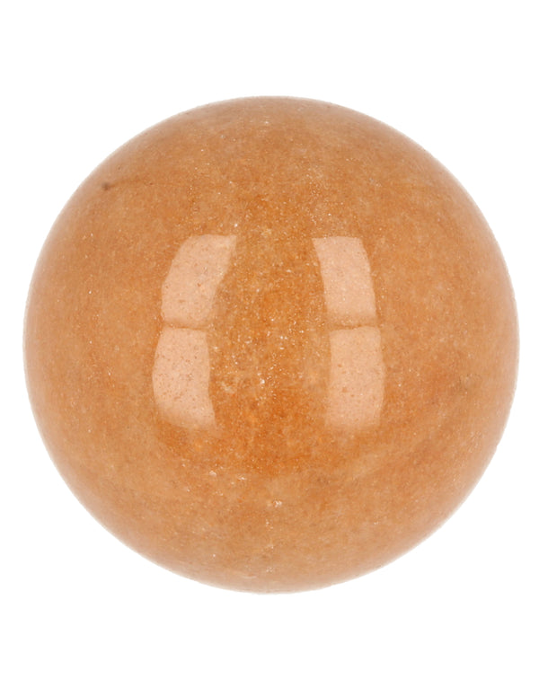 Aventurijn oranje edelsteen bol 40 mm