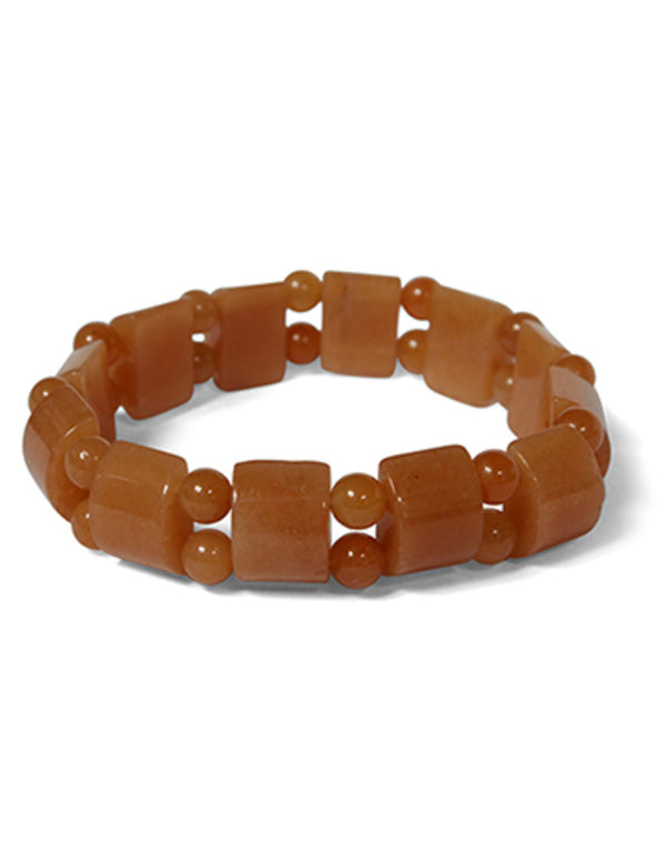 Edelsteen Armband Oranje Aventurijn Fantasie