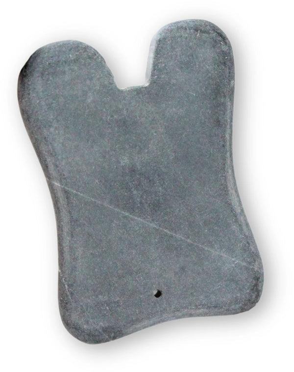 Guasha Schraper Basalt Rechthoek