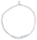 Bergkristal bar ketting