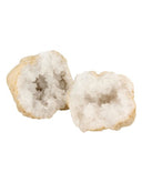Bergkristal geode paar 7-10 cm