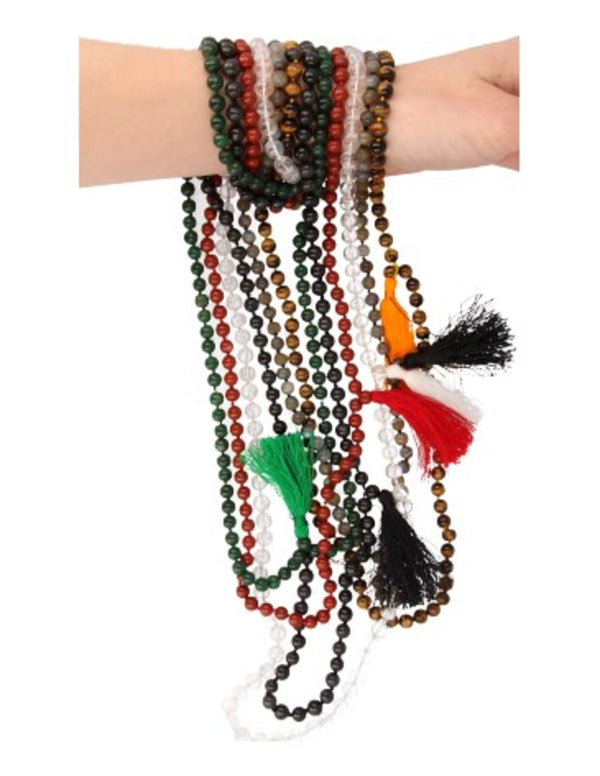 Edelstenen Ketting Bergkristal Mala