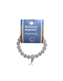 Bergkristal powerbead armband + kaart