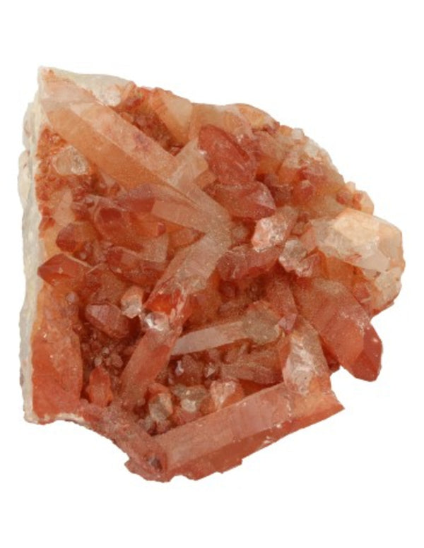 Rode Bergkristal Ruw Marokko Uniek Stuk 10-30 Gram
