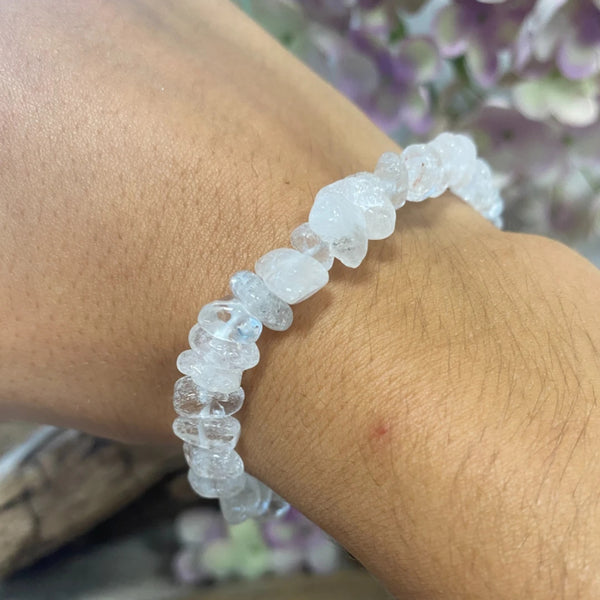 Edelsteen Splitarmband Bergkristal
