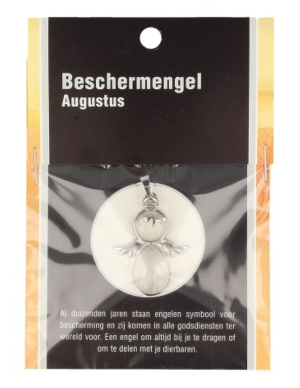 Beschermengel Augustus op kaartje