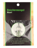 Beschermengel hanger Maart Aventurijn groen zonder ketting