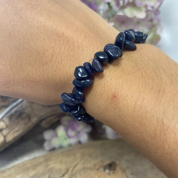 Edelsteen Splitarmband Blaufluss