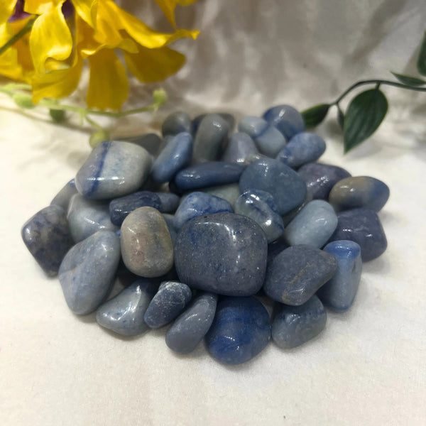 Blauwe kwarts stenen zakje 500 gram uit Brazilië