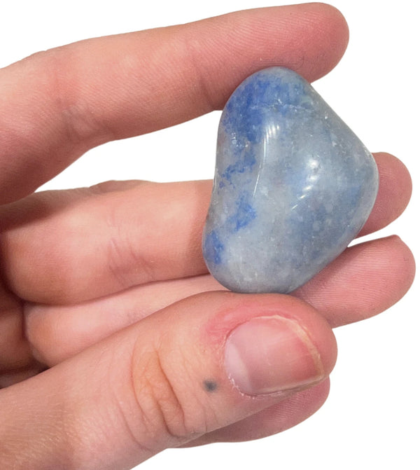 Blauwe kwarts stenen zakje 500 gram uit Brazilië