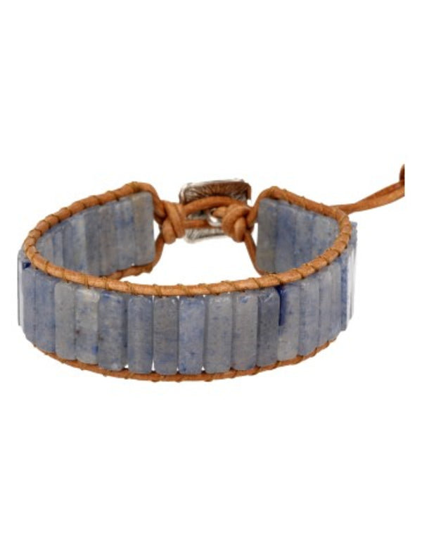 Edelsteen Armband Blauwe Kwarts Gipsy