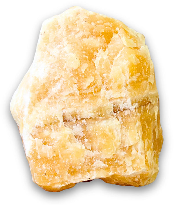 Calciet geel groot ruw nr.18