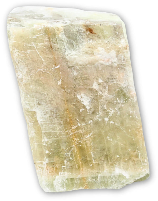 Calciet groen (dubbelspaat) ruw nr.1233