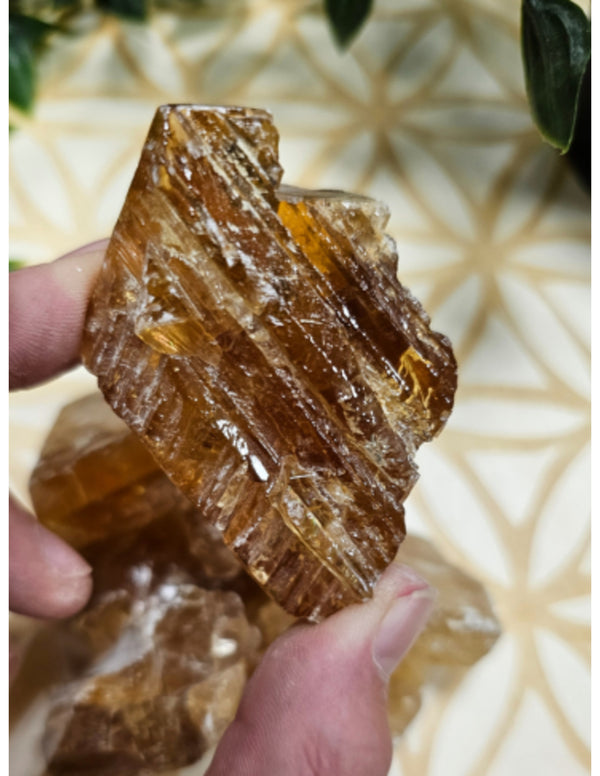 Ruwe Honingcalciet Brokjes 250 Gram Uit Mexico