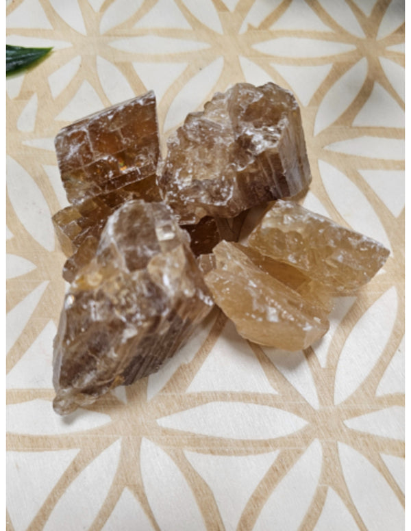 Ruwe Honingcalciet Brokjes 250 Gram Uit Mexico