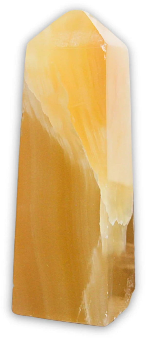 Calciet honing obelisk nr.14