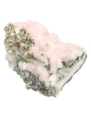 Calciet mangano, Bergkristal en Pyriet ruw, nr.128