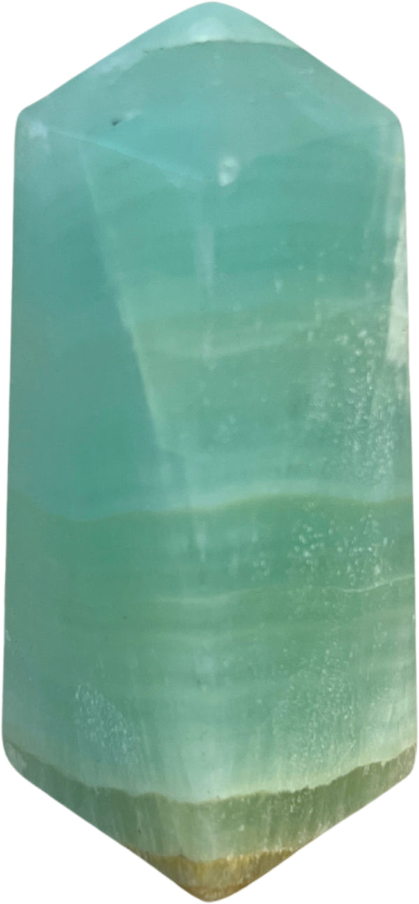 Calciet Pistache obelisk nr.01
