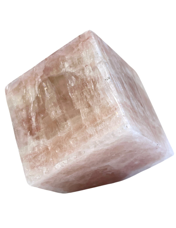 Calciet rood kubus nr.01