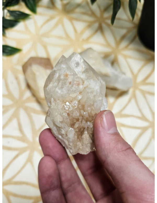 Candle Kwarts Ruwe Puntjes 500 Gram uit Madagaskar