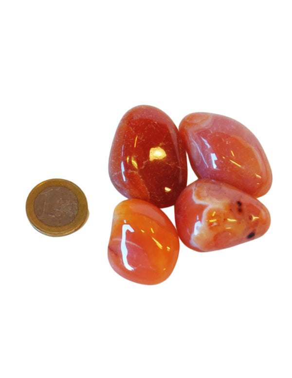 Carneool 100 gr. trommelstenen (mt3)