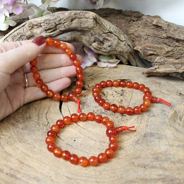 Edelsteen Armband Carneool Powerbead