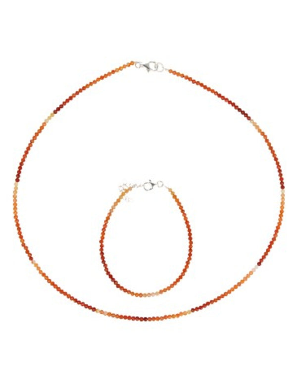 Edelsteen Armband Carneool - Summer Vibes