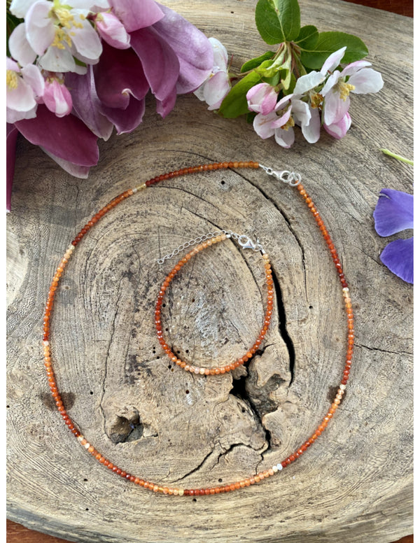 Edelsteen Armband Carneool - Summer Vibes