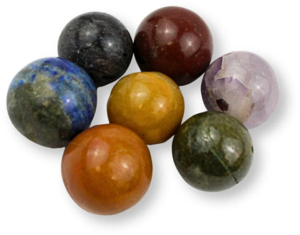Chakra therapie Bollen set