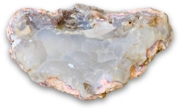 Chalcedoon roze ruw stuk nr.17