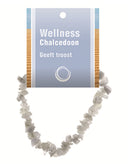 Chalcedoon splitarmband + kaart