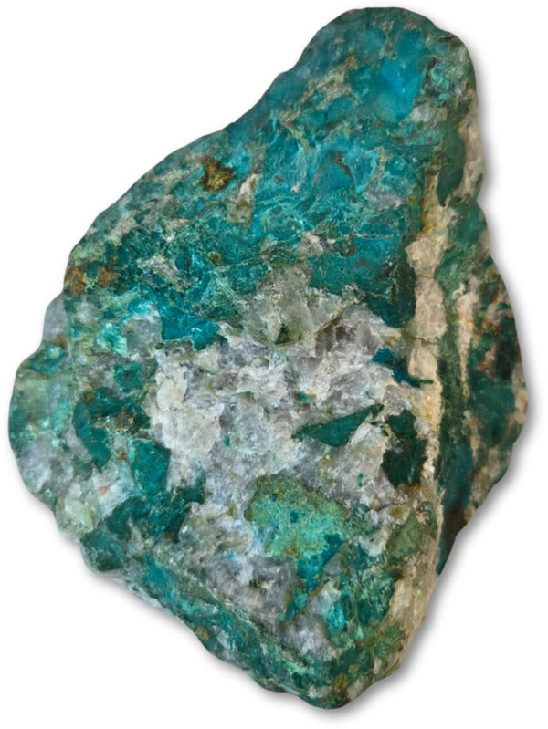 Chrysokolla ruw stuk nr.17