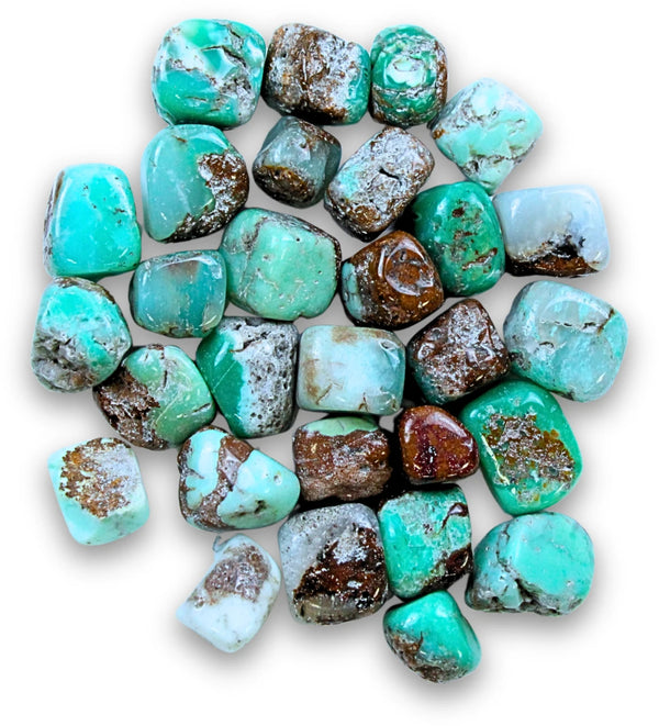Chrysopraas 500 gr. trommelstenen (mt3)
