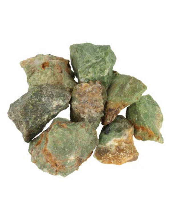 Chrysopraas Edelsteen Brokjes uit Madagaskar Ruw Natuurlijke Stenen