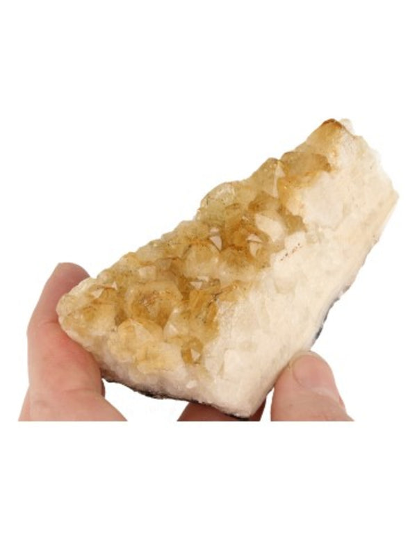 Gekristalliseerde Verhitte Citrien Brazilië Ruw 200-250 Gram