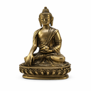 Boeddha Akshobya Dhyani 14 cm