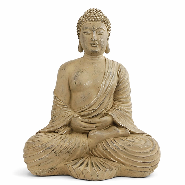 Boeddha Beeld Japans Amithaba Polyresine 36 x 25 x 45 cm