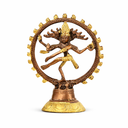 Shiva Nataraj Tweekleurig 10 cm