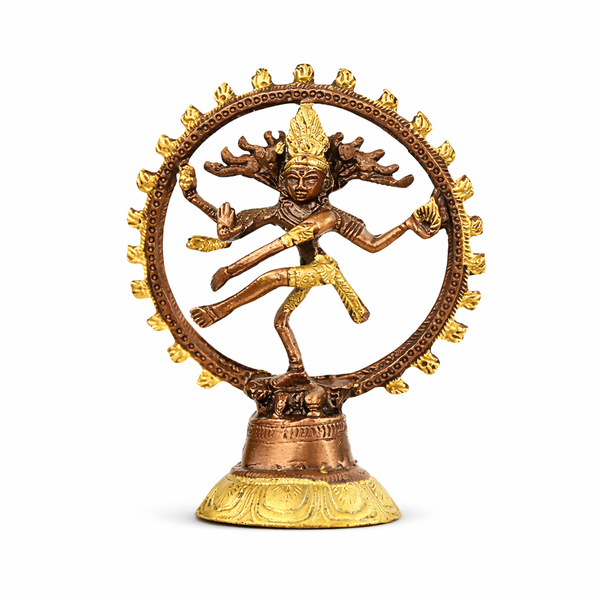 Shiva Nataraj Tweekleurig 10 cm
