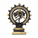 Shiva Nataraj Messing Tweekleurig 20 cm