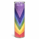 Stearine Geurkaars Regenboogvallei 100 Branduren