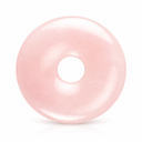 Edelsteen Roze Kwarts Donut (50 mm)