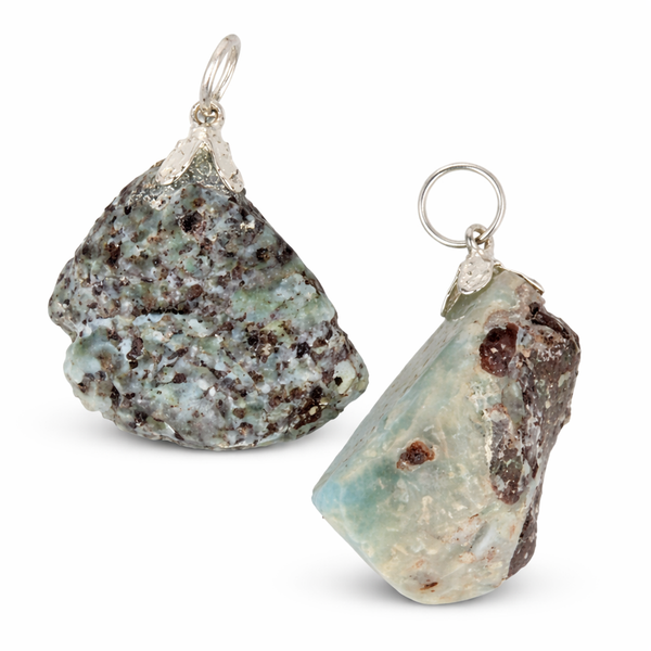 Edelsteen Hanger Larimar