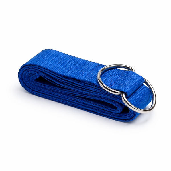 Yoga Riem D-ring Blauw Katoen 250 x 3 cm