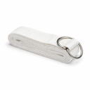 Yoga Riem D-Ring Katoen Wit 3 cm x 250 cm