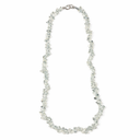 Splitketting Aquamarijn