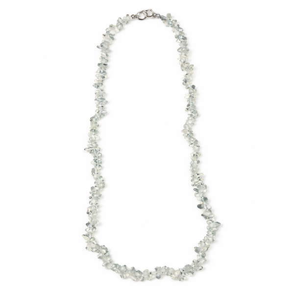Splitketting Aquamarijn