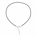 Leren Halsketting met Verlengketting